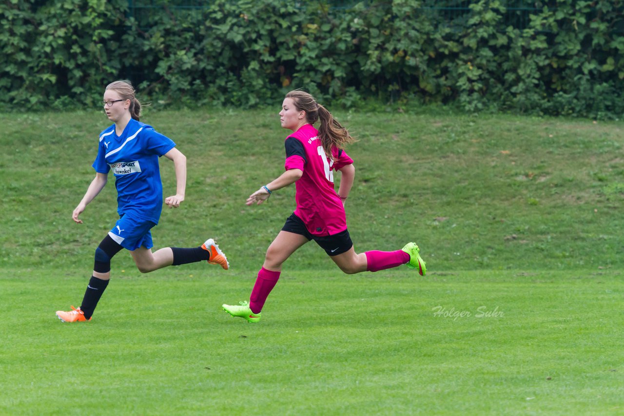 Bild 348 - B-Juniorinnen FSG BraWie 08 - JSG Sandesneben : Ergebnis: 2:0